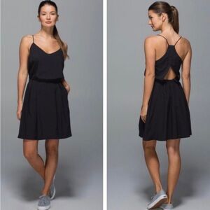FINAL OFFER-Lululemon‎ City Summer Dress Black - Size 6
